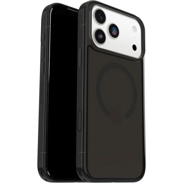 iP 17 Pro Max Symmetry Series Clear Case - Black Mist