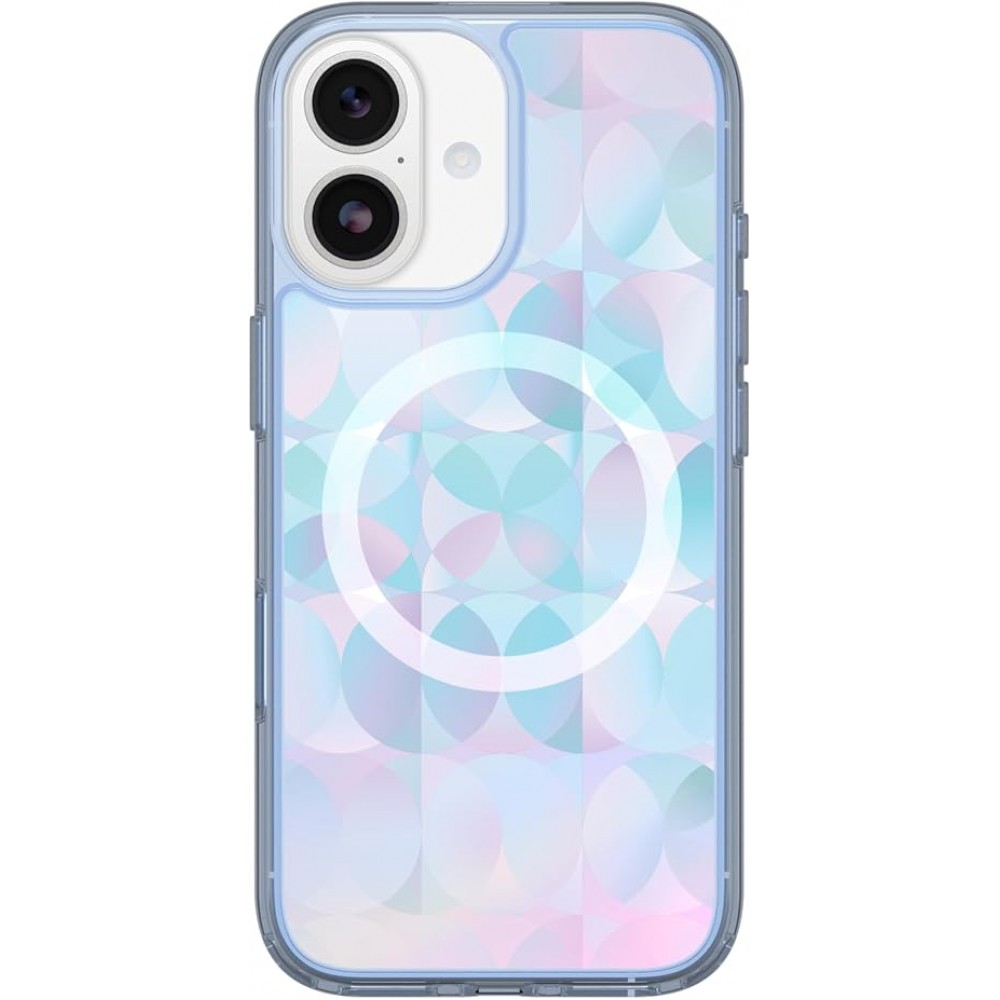 iP 17 Pro Symmetry Series Clear Case - Opal Prism