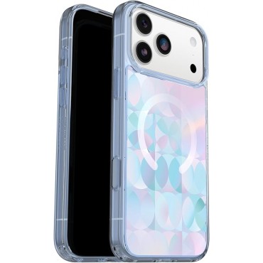 iP 17 Pro Max Symmetry Series Clear Case - Opal Prism