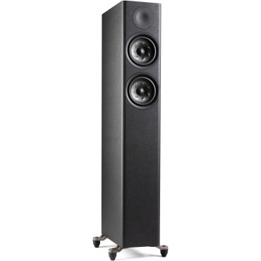 Elegant Floorstanding Speaker | Deep Bass Home Audio Tower for Living Room - Black Elegant Floorstanding Speaker | Deep Bass Home Audio Tower for Living Room - Black