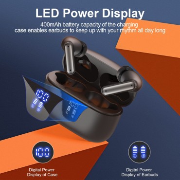 Headphones with Charging Case